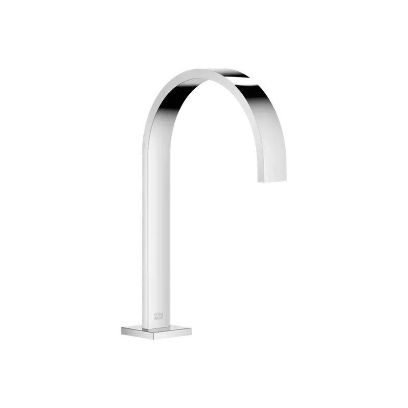 Dornbracht MEM Bec déverseur pour lavabos avec garniture d‘écoulement, saillie 200mm