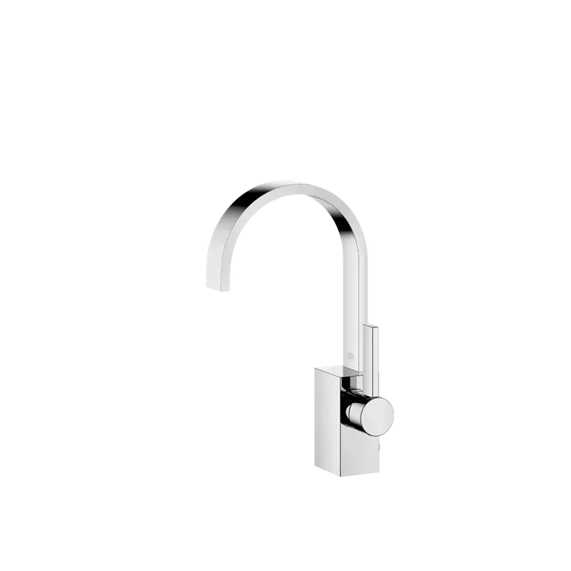 Dornbracht MEM Mitigeur monocommandé pour lavabos avec garniture d‘écoulement, saillie 165mm