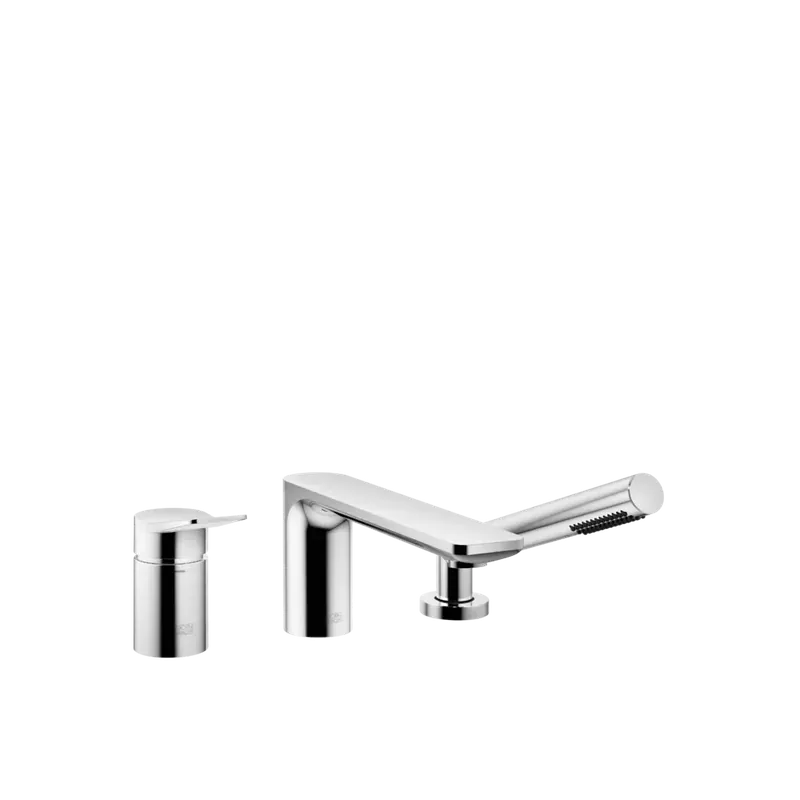 Dornbracht LISSÉ Mitigeur monocommandé pour baignoire à trois trous pour montage sur bord de baignoire ou de carrelage