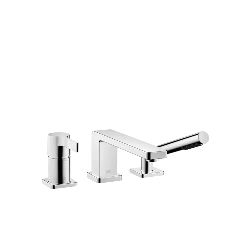 Dornbracht LULU Mitigeur monocommandé pour baignoire à trois trous pour montage sur bord de baignoire ou de carrelage