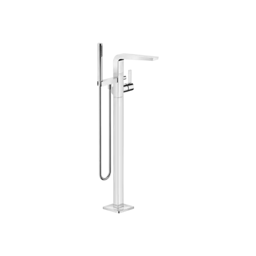 Dornbracht CL.1 Mitigeur monocommandé pour bain avec tube de trop-plein, pour montage indépendant avec garniture de douche flexible