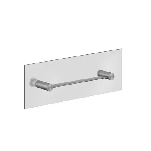 Porte-serviettes Gessi316 300 mm pour montage sur une paroi en verre