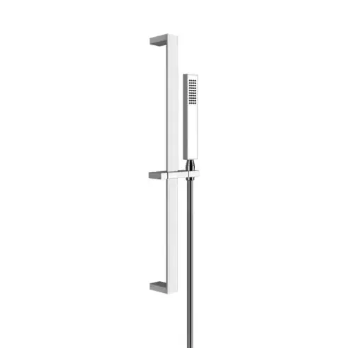 Ensemble de douche Gessi Rettangolo avec pomme de douche anticalcaire et flexible
