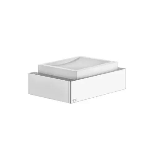 Accessoires Gessi Rettangolo porte-savon mural, plat blanc