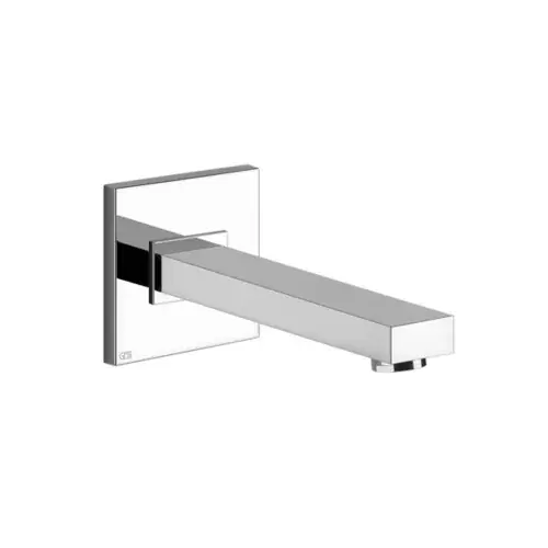 Bec de baignoire mural Gessi pour mitigeur monocommande séparé (non inclus) Saillie 187 mm