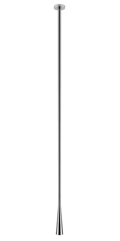 Gessi CONO bec plafond pour lavabo 1/2, combinable avec mitigeur ou capteur, longueur personnalisée