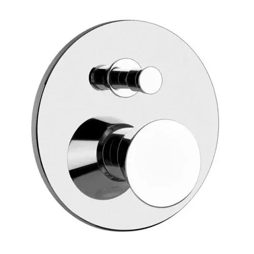 Gessi CONO kit prêt à lemploi pour mitigeur monocommande, inverseur automatique, pour baignoire ou douche, pour corps encastré