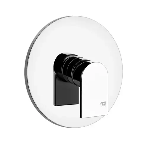 Gessi Emporio Via Manzoni Mitigeur monocommande prêt à poser, sans inverseur, pour baignoire/douche, pour corps encastré, une sortie