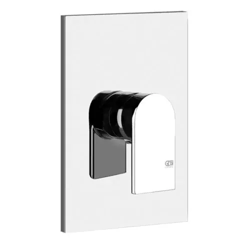 Gessi Emporio Via Manzoni Mitigeur monocommande prêt à poser, sans inverseur, pour baignoire/douche, pour corps encastré, une sortie