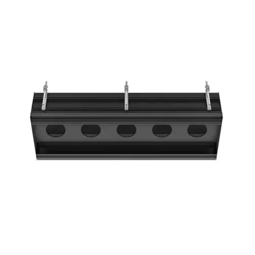 Système de plafond encastré linéaire Gessi, corps de base avec longueur personnalisée (longueur minimale =250 longueur maximale =2000mm), corps de base extensible