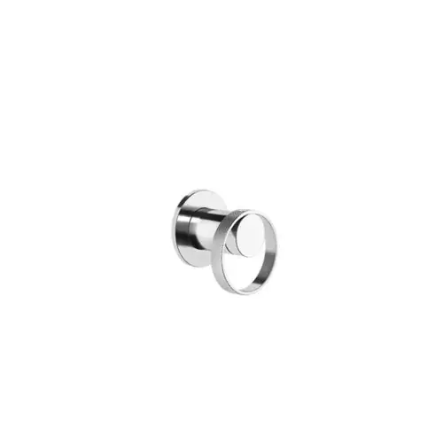 Gessi Anello, mitigeur monocommande de lavabo prêt à poser, pour corps encastré, cartouche D=25mm, 1x sortie en haut