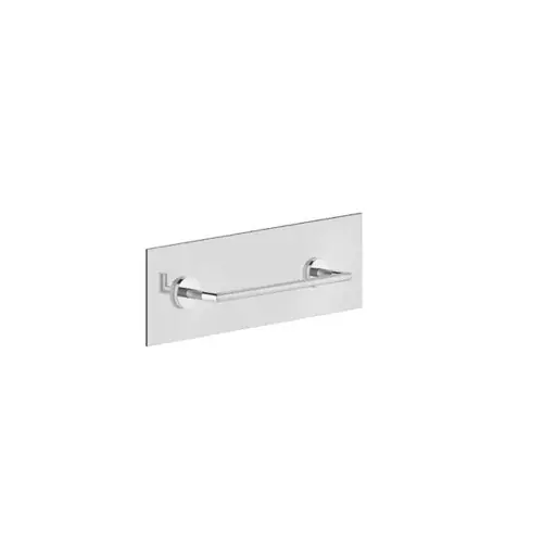 Gessi Anello porte-serviettes 300mm pour montage sur une paroi en verre