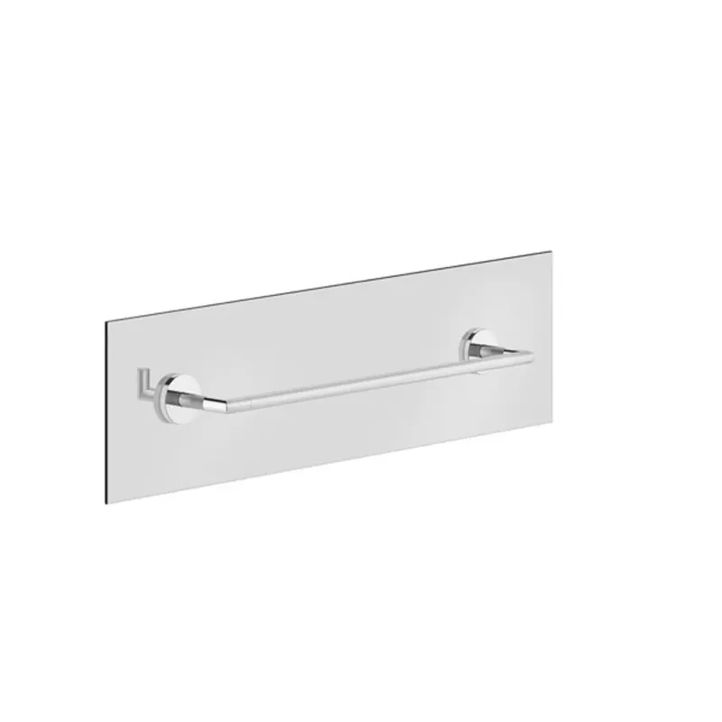 Gessi Anello porte-serviettes 450mm pour montage sur une paroi en verre