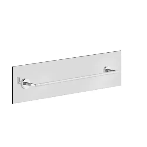 Gessi Anello porte-serviettes 600mm pour montage sur une paroi en verre
