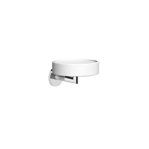 Gessi Anello, porte-savon blanc mat pour montage mural