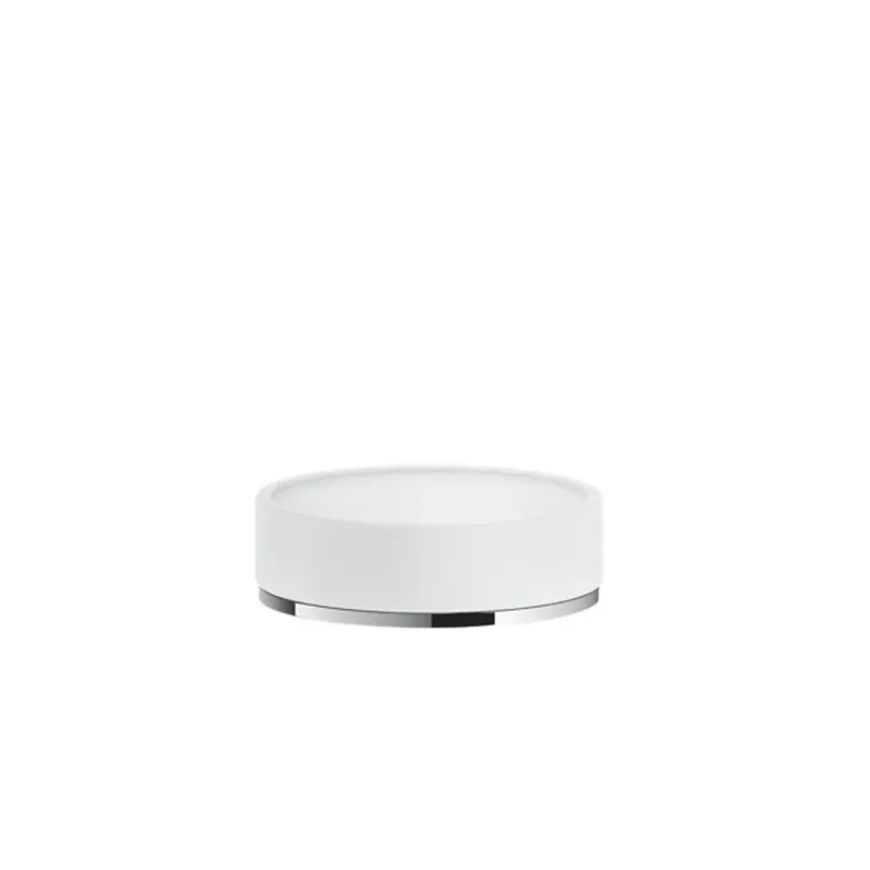 Porte-savon sur pied Gessi Inciso blanc mat