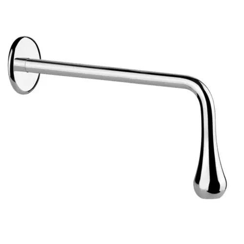 Gessi Goccia bec mural pour lavabo, avec 1/2 raccordement pour mitigeur monocommande ou capteur séparé, saillie 200 mm