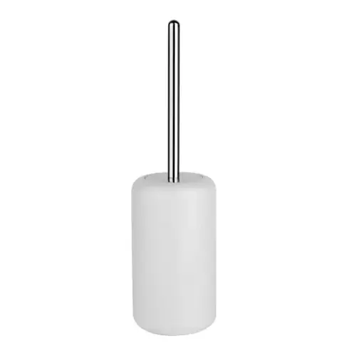 Gessi Goccia ensemble de brosses de toilette version sur pied, récipient en GRES blanc