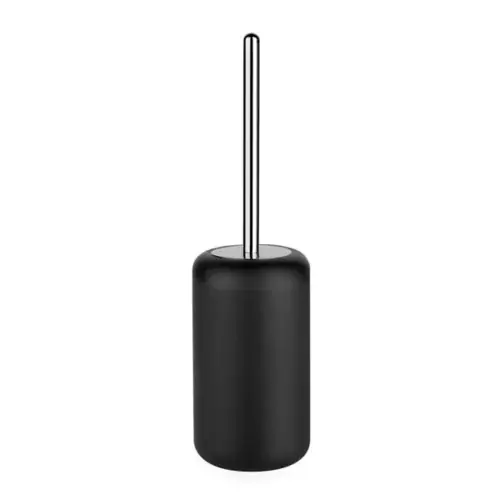 Gessi Goccia ensemble de brosses de toilette version sur pied, récipient en GRES noir