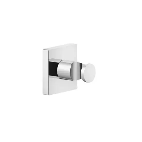 Gessi Emporio support de douche mural fixe, rosace carrée