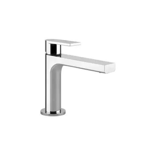 Gessi Emporio Via Manzoni Mélangeur monocommande de lavabo, sans garniture mécanique, saillie 128 mm