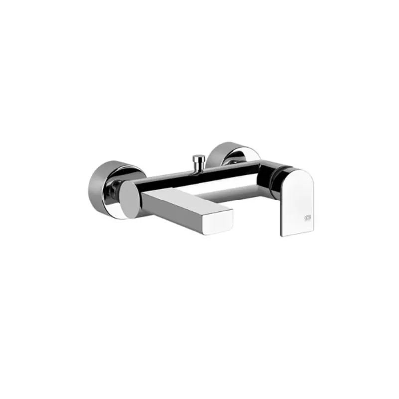 Gessi Emporio Via Manzoni mitigeur de bain pour installation apparente, inverseur automatique bain/douche, à 3 bar de pression env. 24 l/min