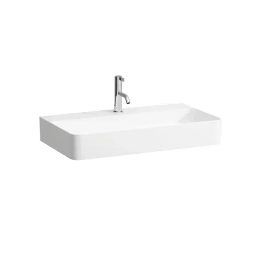 LAUFEN VAL lavabo à poser, 1 trou pour robinet, sans trop-plein, US fermé 750x420mm