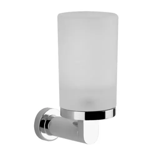 Gessi Emporio porte-verre pour montage mural, verre satiné