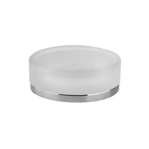 Gessi Emporio porte-savon, version à poser, coupe en verre satiné