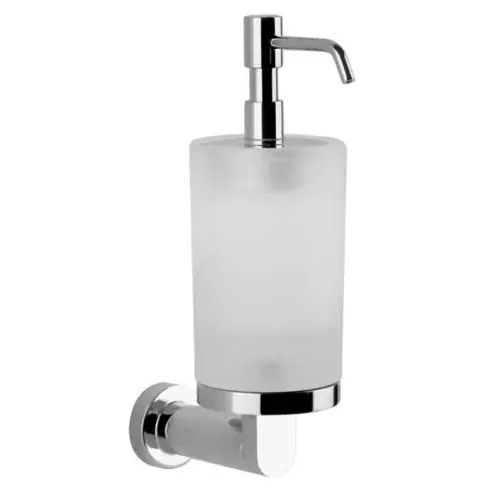Gessi Emporio distributeur de savon pour montage mural avec verre satiné