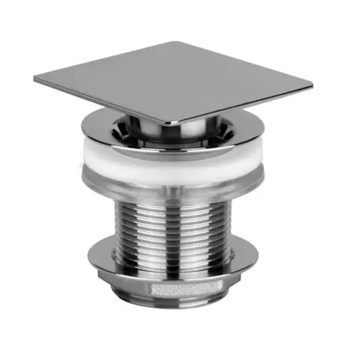 Robinet de vidange Gessi 1 1/4 avec vidange ouverte pour lavabos sans trop-plein, robinet à tige min. 6mm/max.3mm