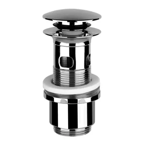 Robinet de vidange Gessi Stop&Go 1 1/4"ur lavabos avec trop-plein, robinet à tige min. 64mm/max.85mm, 1422