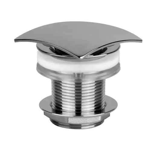 Robinet de vidange Gessi 1 1/4 avec vidange ouverte pour lavabos sans trop-plein, robinet à tige min. 6mm/max. 33mm