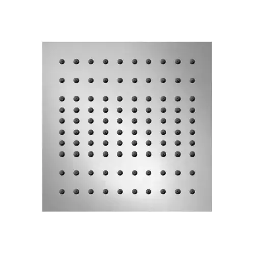 Gessi Binario, module pluie 200x200 mm avec installation EASY-Fix pour commande numérique par écran tactile