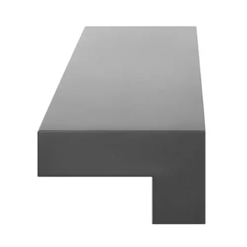 Gessi Equ‘ilibrio, support mural pour linstallation unilatérale droite du lavabo (L=300 mmxP=100 mm)