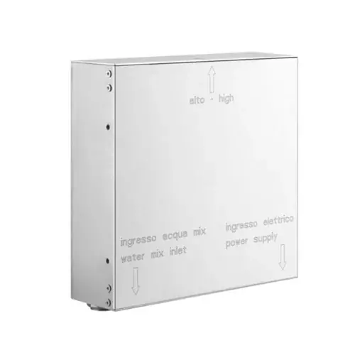 Corps encastré Gessi pour entrée de cascade 270x270 mm