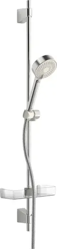 HANSA HANSABASICJET kit de douche murale, longueur 960 mm, technique anti-calcaire, 3 jets, douchette à main diamètre 95 mm