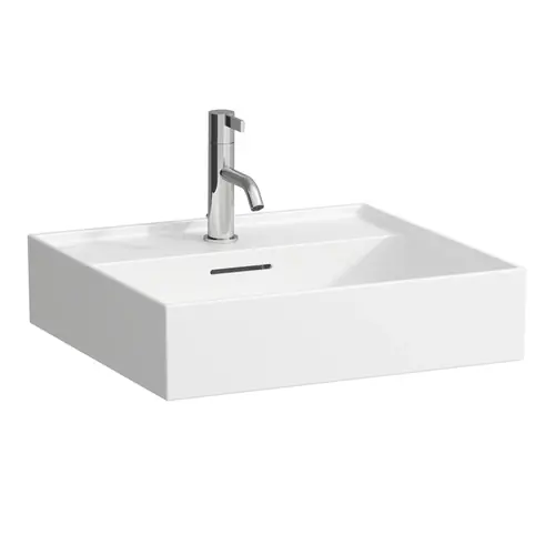 LAUFEN Kartell lavabo à poser, 1 trou pour robinet, avec trop-plein, 500x460mm