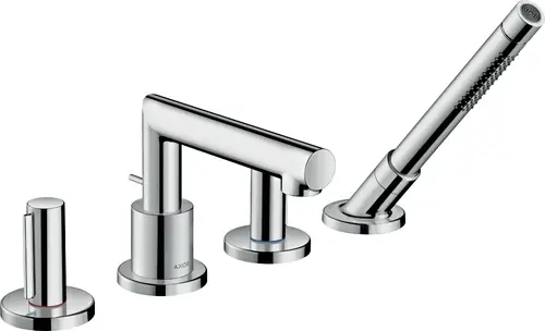 hansgrohe AXOR AXOR Uno 4 trous pour jante de baignoire, Zerogriff, saillie 152mm