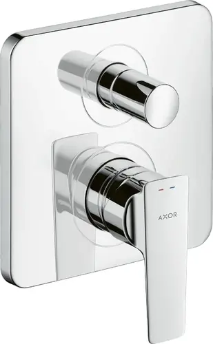 hansgrohe AXOR Citterio E Mitigeur monocommande de baignoire encastré, combinaison de fusibles