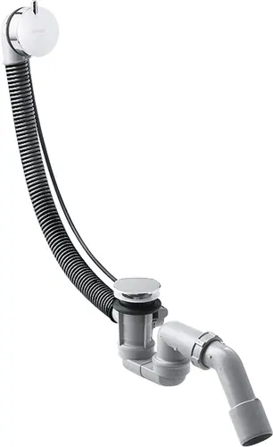 hansgrohe AXOR Flexaplus S set complet, garniture de vidage et de trop-plein, pour baignoires normales