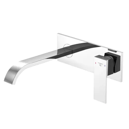 Steinberg Série 135 Mitigeur de lavabo, set complet, corps dencastrement inclus, saillie 200 mm