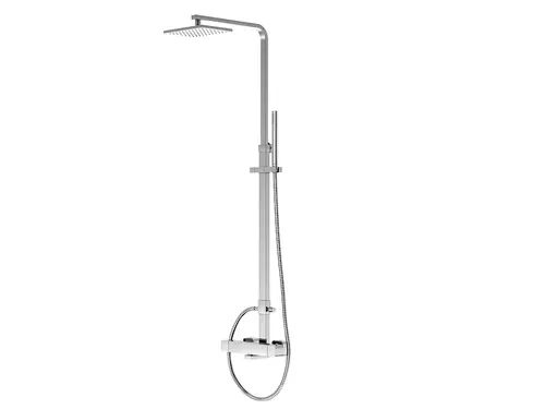 Steinberg Série Système de douche, set complet, robinetterie thermostatique, Easy-Clean