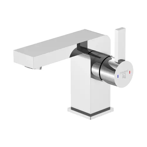 Steinberg Série 120 robinetterie de lavabo, avec garniture découlement, saillie 120mm, H 160mm