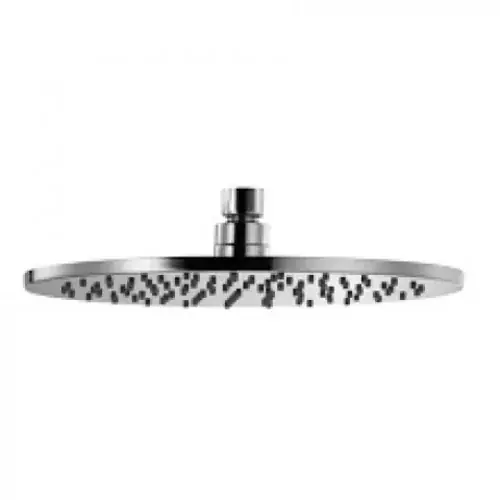 Douchette de tête HSK ronde, plate, laiton chromé, diam. 400 mm