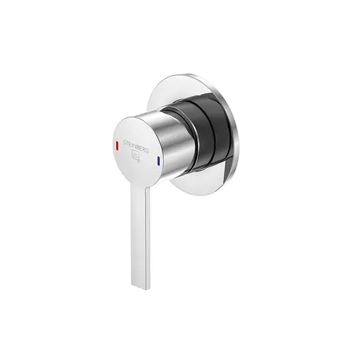 Steinberg Série 260 robinet de douche, mitigeur monocommande pour douche, encastré, 1 consommateur, rond
