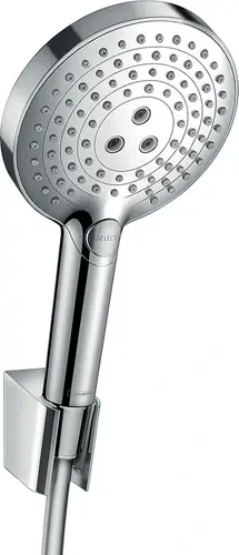 ensemble porte-douche Raindance Select S 120 3 jets avec flexible de douche 125 cm