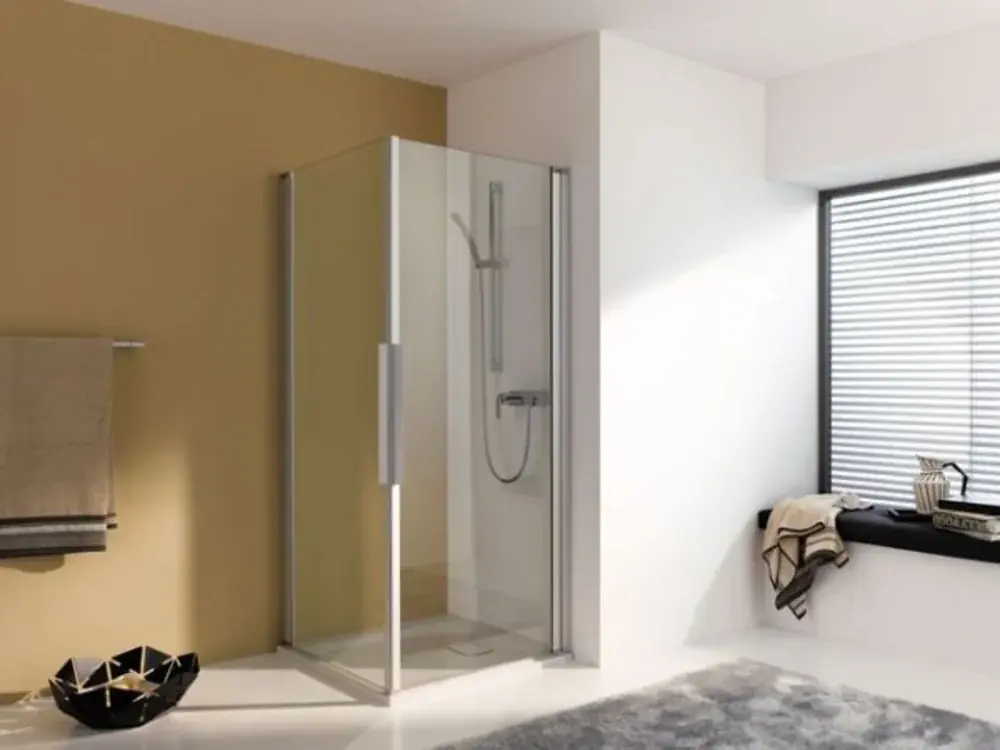 Coral corner shower swing door one-piece half-part myDay EPWS left 90 865-885x2000mm