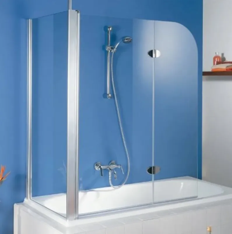 HSK Exklusiv panneau latéral pour fixation baignoire, dimensions 70 x 140 cm, butée gauche