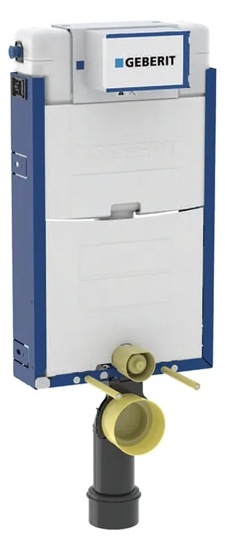 Elément Geberit Combifix pour WC suspendu, 106 cm, avec réservoir de chasse Omega encastré 12 cm